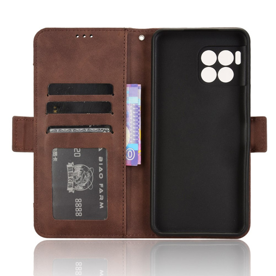 Klopové pouzdro pro T Phone 2 Pro 5G, Card Slot, hnědé