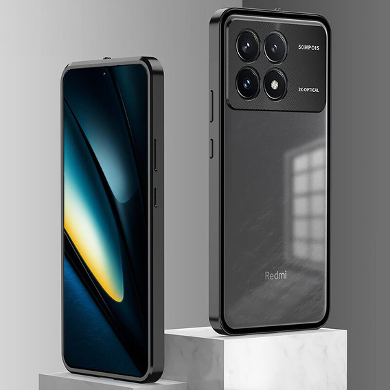 Pouzdro pro Xiaomi Poco F6 Pro, Frame Case, černé