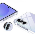 Pouzdro pro Samsung Galaxy A36, Erbord Dropproof, průhledné + sklo