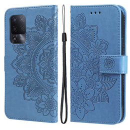 Klopové pouzdro pro Oppo Reno5 Z / A94 / A95 5G, Mandala, modré