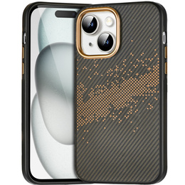 Pouzdro pro iPhone 15, Milky Way, zlaté