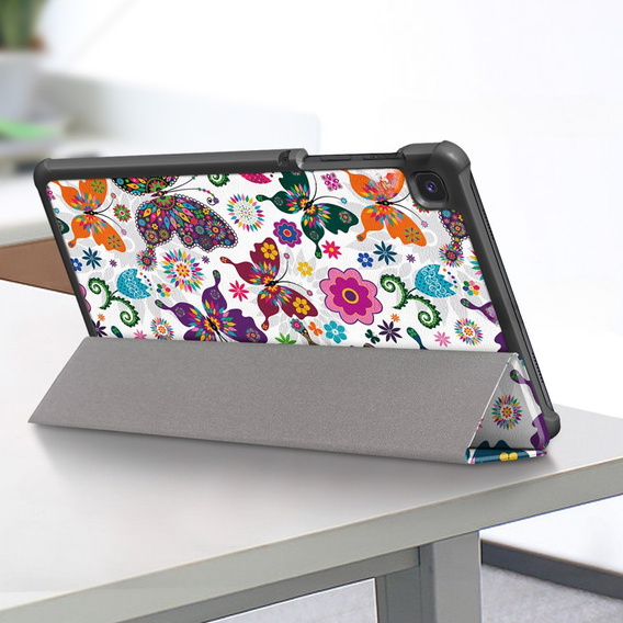 Pouzdro pro Samsung Galaxy Tab A7 Lite, Smartcase, Butterfly