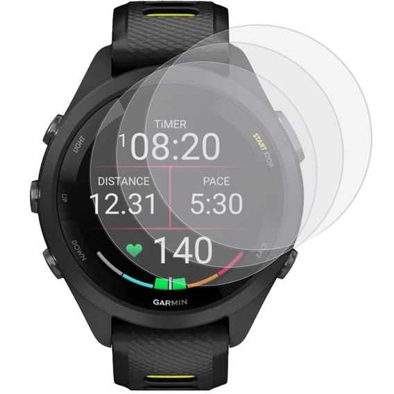 3x ERBORD Hydrogelová fólie pro Garmin Forerunner 265S