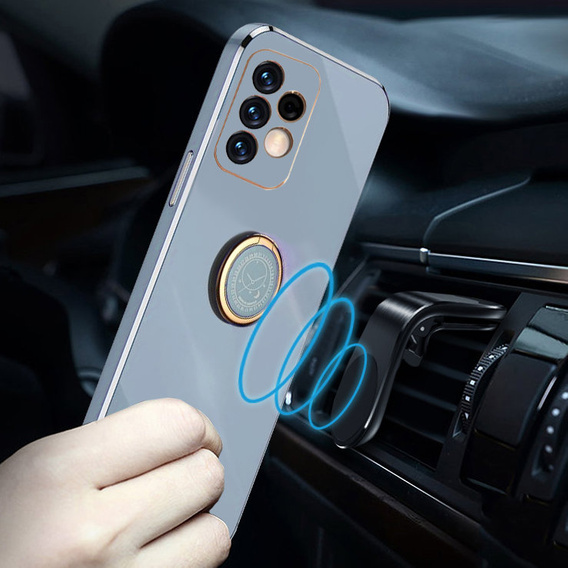 Pouzdro pro Samsung Galaxy A13 4G, Electro Ring, modré