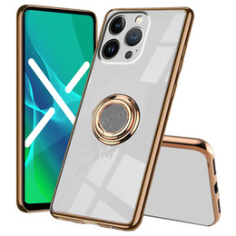 Pouzdro pro iPhone 14 Pro Max, Electro Ring, bílé