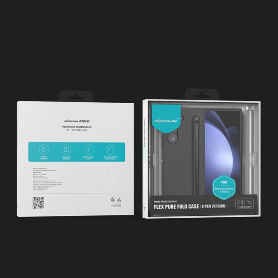 Pouzdro NILLKIN pro Samsung Galaxy Z Fold6 5G, Flex Pure, černé