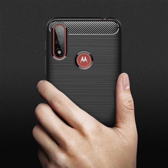 Pouzdro pro Motorola Moto E7 Power / E7i Power, Carbon, černé