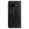 Flipové pouzdro pro Google Pixel 9A, Split Leather, černé