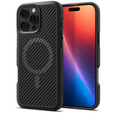 Pouzdro Spigen pro iPhone 16 Pro Max, Core Armor MagSafe, černé + 9H tvrzené sklo