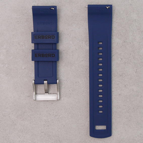 ERBORD Univerzální 22mm silikonový řemínek