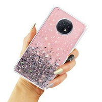 Pouzdro pro Xiaomi Redmi Note 9T 5G, Glittery, růžové