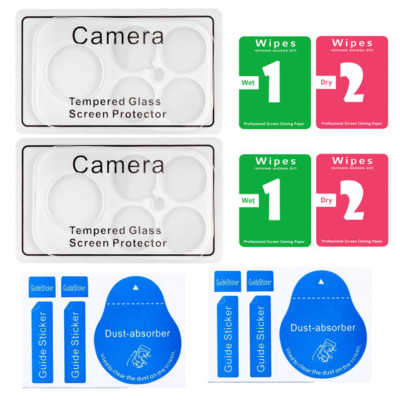 2x tvrzené sklo ERBORD pro fotoaparát Xiaomi Poco F8 Ultra