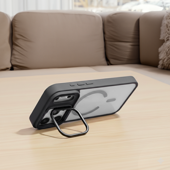 Pouzdro s podstavcem a odnímatelným řemínkem, pro MagSafe pro iPhone 17 Pro Max