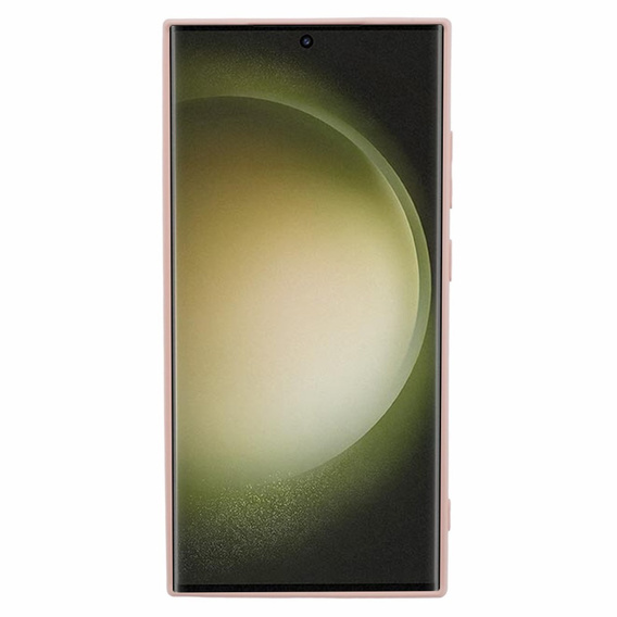 Pouzdro pro Samsung Galaxy S24 Ultra, Silicone Lite, růžové