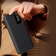 Flipové pouzdro pro Samsung Galaxy A55 5G, Smart View Wallet, černé