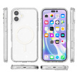 Pouzdro pro iPhone 17, pro MagSafe, třpytivé, průhledné