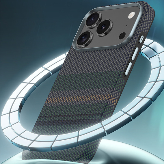 Pouzdro BENKS Kevlar Magnetic Armor Pro Aurora 600D C070 pro MagSafe pro iPhone 17 Pro Max