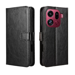 Pouzdro s klopou Crazy Horse Wallet pro Oppo Find X9 Pro