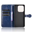 Flipové pouzdro pro Xiaomi Redmi Note 14 4G, Wallet Rhombus, modré