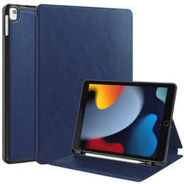 Pouzdro pro iPad 10.2 2021 / 2020 / 2019, Business Card and Pen Slot, modré