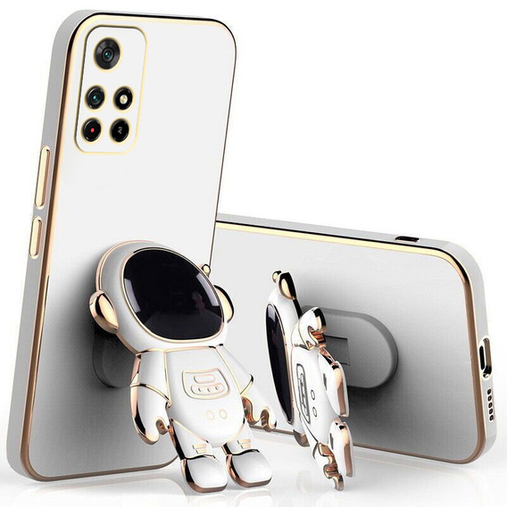 Pouzdro pro Xiaomi Redmi Note 11 Pro 4G / 5G, Astronaut, bílé