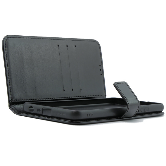 Klopové pouzdro pro Oppo A38 4G / Oppo A18 4G, Crazy Horse Wallet, černé