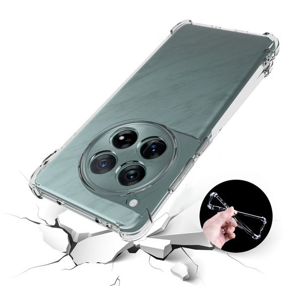 Pouzdro pro OnePlus 12 5G, Dropproof, průhledné