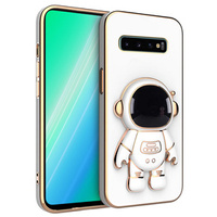 Pouzdro pro Samsung Galaxy S10 Plus, Astronaut, bílé