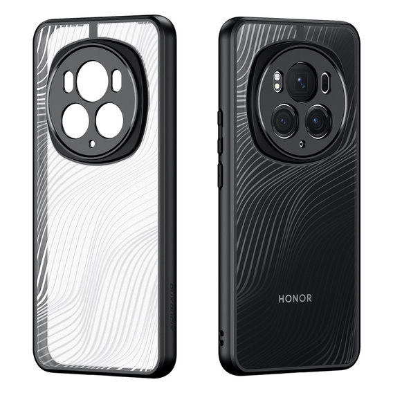 Pouzdro DuxDucis pro Honor Magic 6 Pro 5G, Aimo case, transparentní / černé