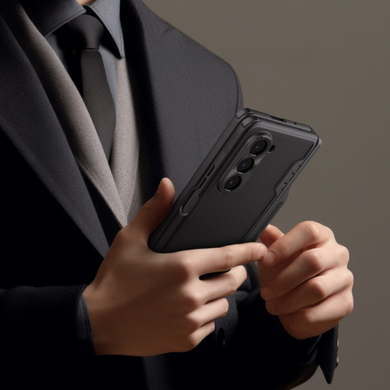 Pouzdro NILLKIN pro Samsung Galaxy ZFold5 5G, Super Frosted Shield Case, černé
