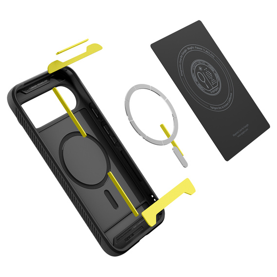 Pouzdro Spigen Rugged Armor MagSafe pro Google Pixel 10 Pro XL, černé