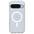 Spigen Ultra Hybrid MagSafe pouzdro pro Google Pixel 10 Pro XL, čiré/bílé