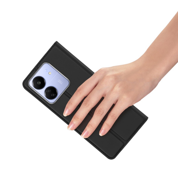 Pouzdro Dux Ducis pro Xiaomi Redmi 13C / Poco C65, Skinpro, černé