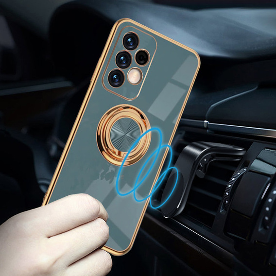 Pouzdro pro Samsung Galaxy A13 4G, Electro Ring, šedé