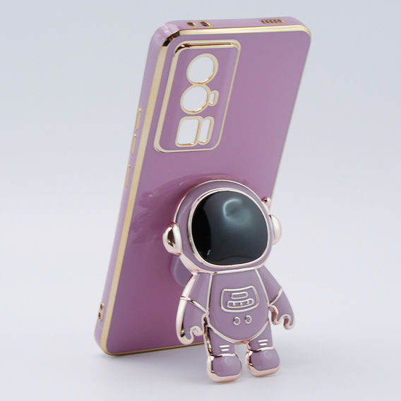 Pouzdro pro Xiaomi Poco F5 Pro, Astronaut, fialové