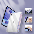 Pouzdro pro iPad 10.9" 2022 (10 gen.), Smartcase Hybrid, se slotem na stylus, Marble fialové