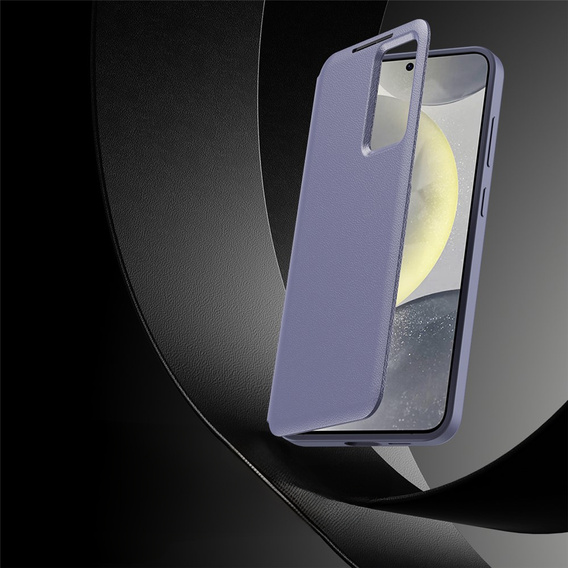 Pouzdro s klopou Smart View Wallet pro Samsung Galaxy S25 FE