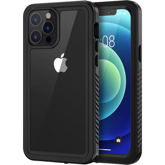Vodotěsné pouzdro IP68 pro iPhone 12 Pro, černé