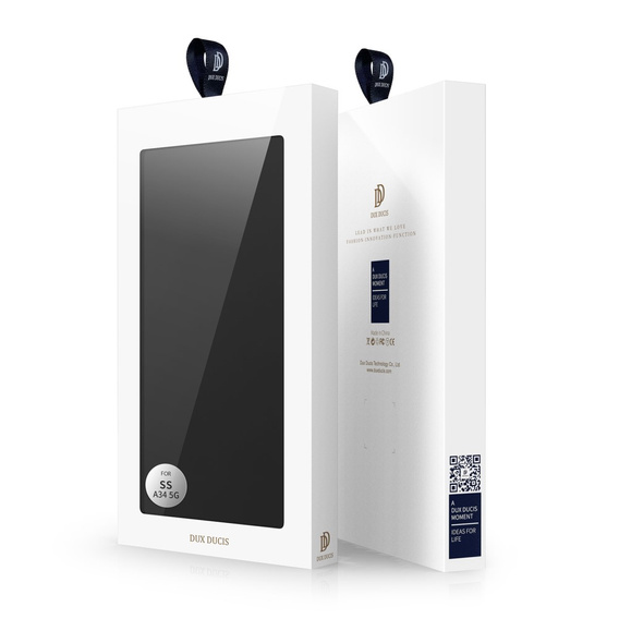 Pouzdro Dux Ducis pro Samsung Galaxy A34 5G, Skinpro, černé