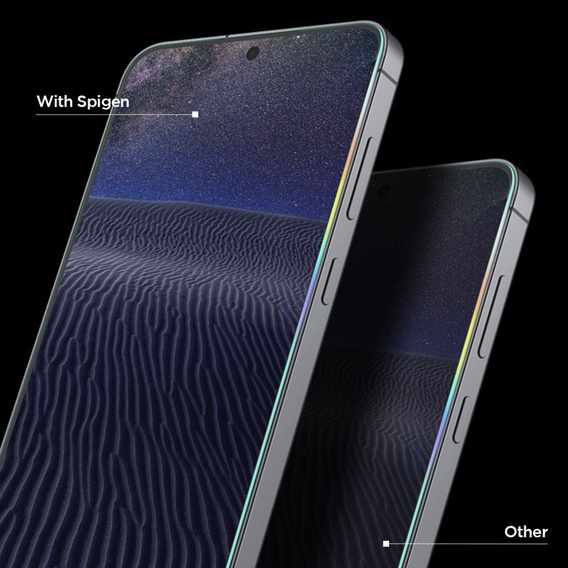 Tvrzené sklo Spigen Glas.tR EZ Fit Pro HD 2-Pack pro Samsung Galaxy S25 FE