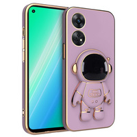 Pouzdro pro Oppo Reno8 T, Astronaut, fialové