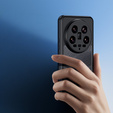 Pouzdro DuxDucis pro Xiaomi 14 Ultra, Aimo case, transparentní / černé