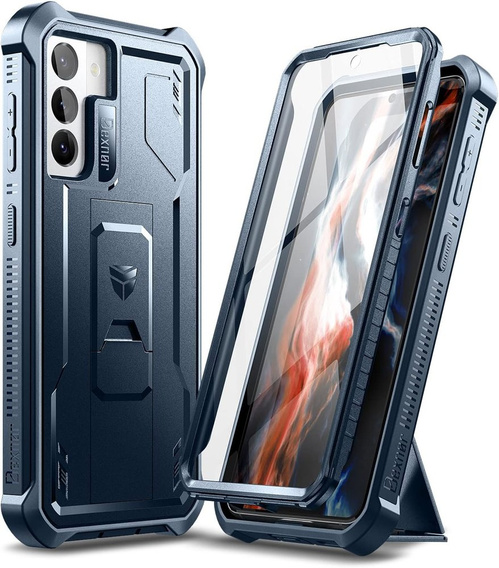 Pancéřové pouzdro pro Samsung Galaxy S21, Dexnor Full Body, modré