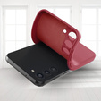 Pouzdro pro Samsung Galaxy S23 5G, Silicone Lite, červené