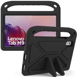 Dětské pouzdro pro Lenovo Tab M9, dětské pouzdro s rukojetí, černé