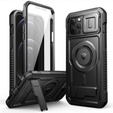 Pancéřové pouzdro pro iPhone 12 Pro Max, Dexnor CamProtect MagSafe, černé