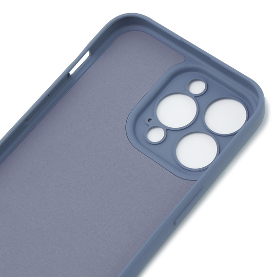 Pouzdro pro iPhone 15 Pro, Silicone Lite, levandulové