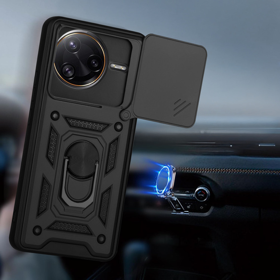 Pouzdro pro Xiaomi Poco F7 Ultra, CamShield Slide, černé