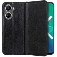 Pouzdro pro Huawei Nova 10 SE, Wallet Litchi Leather, černé