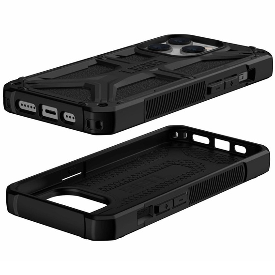 Pouzdro Urban Armor Gear pro iPhone 14 Pro, Monarch, černé